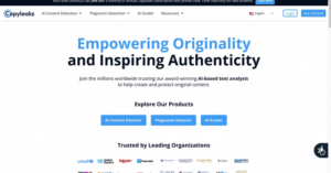 Copyleaks | AI-based text analysis to help create and protect original content
