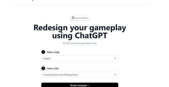 Siege GPT | Rework your Siege gameplay using ChatGPT