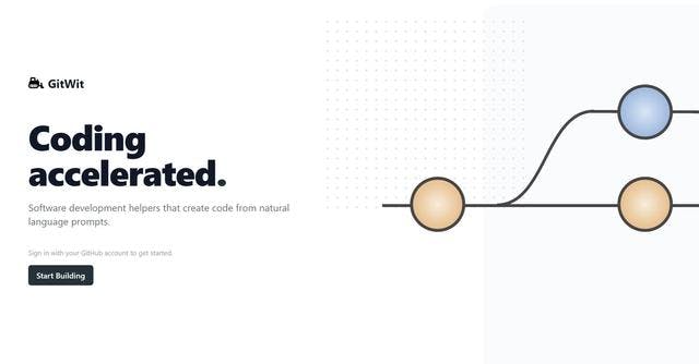 Gitwit | GitWit - AI-Powered Coding Accelerator for Software Developers