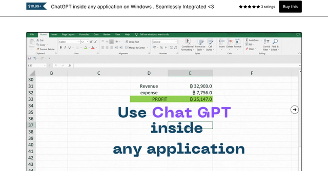 SeamlessGPT | SeamlessGPT seamlessly integrates the power of ChatGPT into any app on your Windows