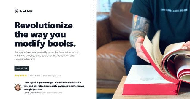 BookEdit | Comprehensive book modification solution with proofreading