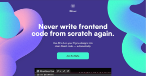 Bilfrost | Never write frontend code from scratch again