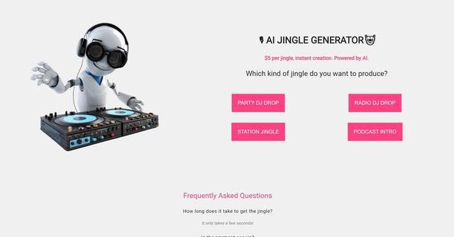 AI Jingle Generator | Instantly generate unique jingles for radio