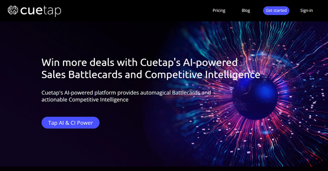 Cuetap | AI & CI powered sales battlecards