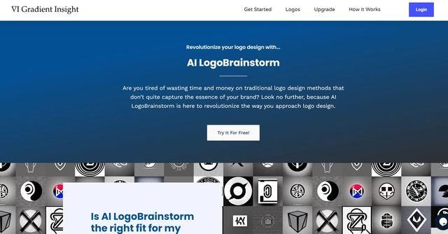 AI Logobrainstorm | Revolutionize your logo design with AI Logobrainstorm