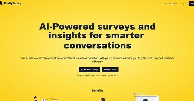 ChattySurvey | Conversational AI surveys for insightful customer experience feedback.