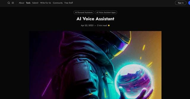 Ai voice assistant | AI-powered personal voice assistant for seamless interaction with technology.