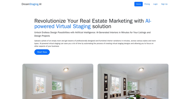 DreamStaging.AI | AI-powered Virtual Staging solution
