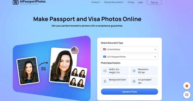 AiPassportPhotos | Create compliant passport