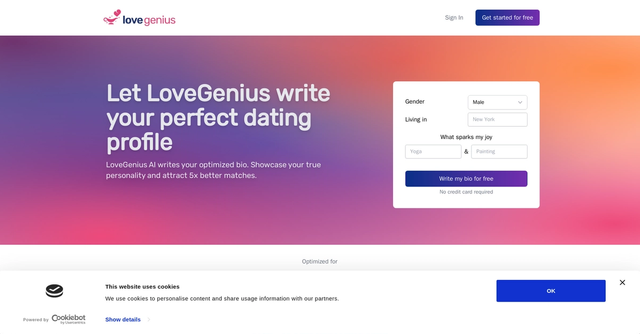 LoveGenius | AI dating assistant to attract better matches