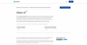 Glass.health | Generate a DDx/clinical plan from a short diagnostic problem representation