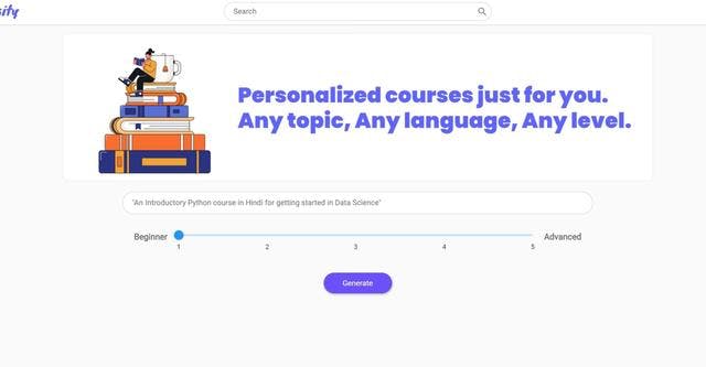 Quriosity | The first-ever AI-powered course creator for personalized learning