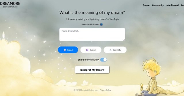 Dreamore | Dreamore is an AI-powered app for dream interpretation.