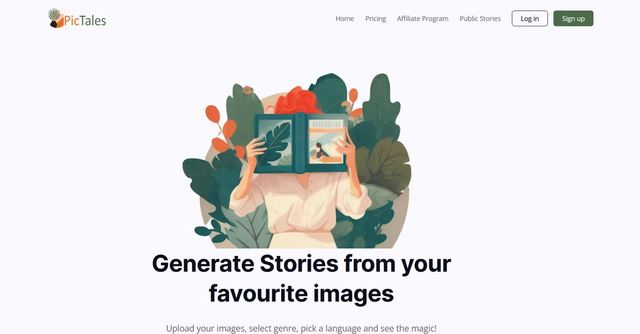 PicTales | Generate Stories from your favourite images