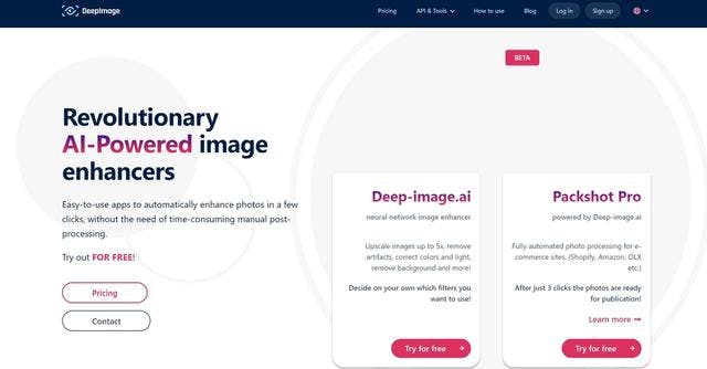 Deep.Image | Image enhancement made easy with Deep.Image