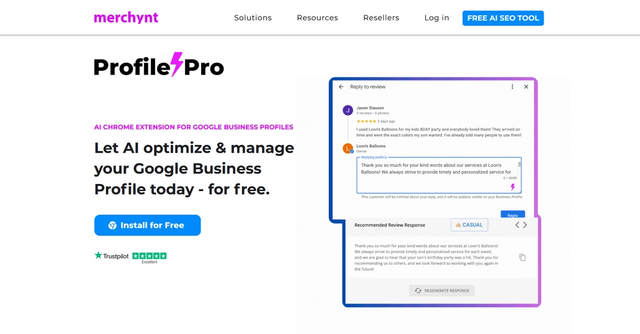ProfilePro | Optimize Your Google Business Profile (GMB) with AI  - no SEO knowledge needed!