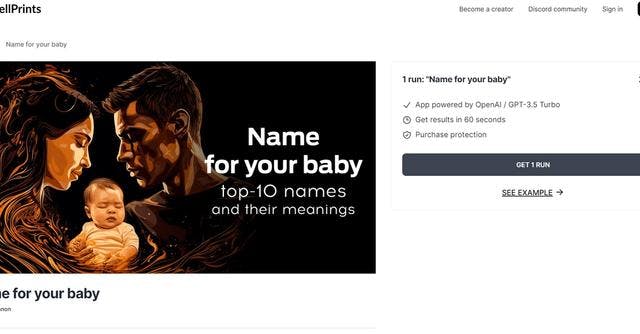 Name for your baby | Choose the perfect baby name with Name for your baby AI