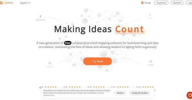 GitMind AI | Boost Your Mind Mapping Speed with GitMind's AI-Powered Tool