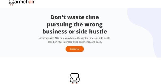 Armchair | Find Your Perfect Side Hustle Based on your Interests & Experience