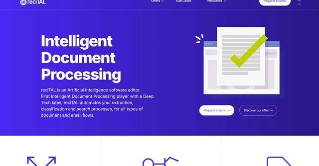 ReciTAL | Empower document processing with reciTAL