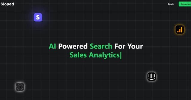 Sloped | Simplify Your Data Analysis with AI-Powered Search Tool