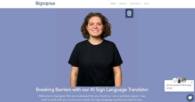 Signapse | Signapse AI | Breaking Barriers with our AI Sign Language Translator