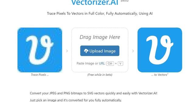 Vectorizer AI | Convert your JPEG and PNG bitmaps to SVG vectors quickly and easily with Vectorizer.AI!