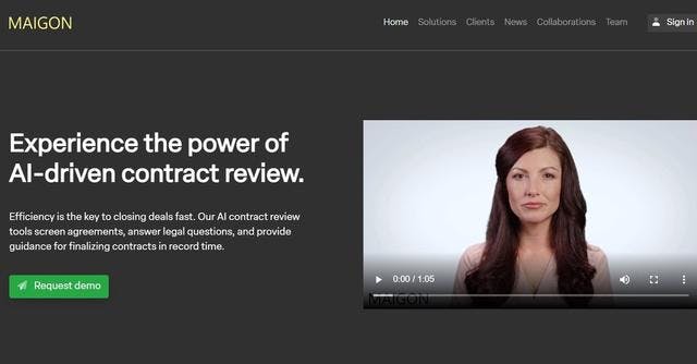 Maigon.io | State-of-the-art AI for contract review