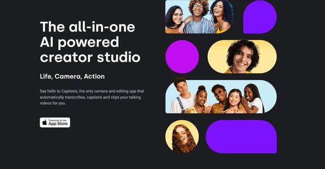 Captions | The all-in-one AI powered creator studio