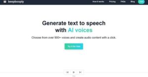 Beepbooply | Text to speech with 900+ voices