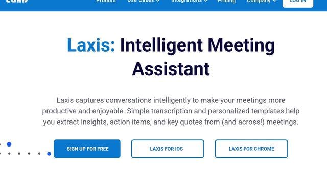 Laxis | Intelligent Meeting Assistant