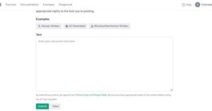 OpenAI Text Classifier | Here you can check if a text is AI generated