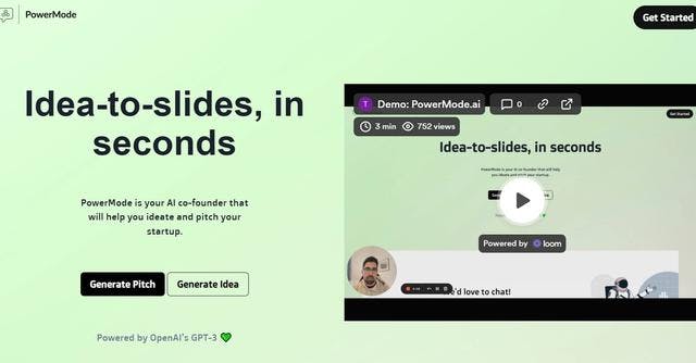 PowerMode AI | Idea-to-slides