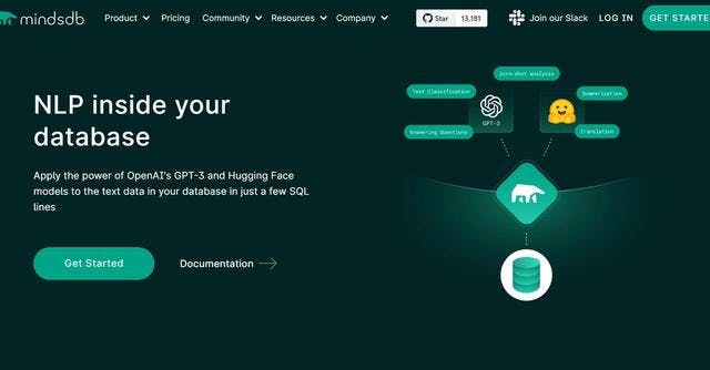 MindsDB | NLP inside your database
