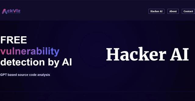 Hacker AI | Hacker AI detects vulnerabilities in source code.