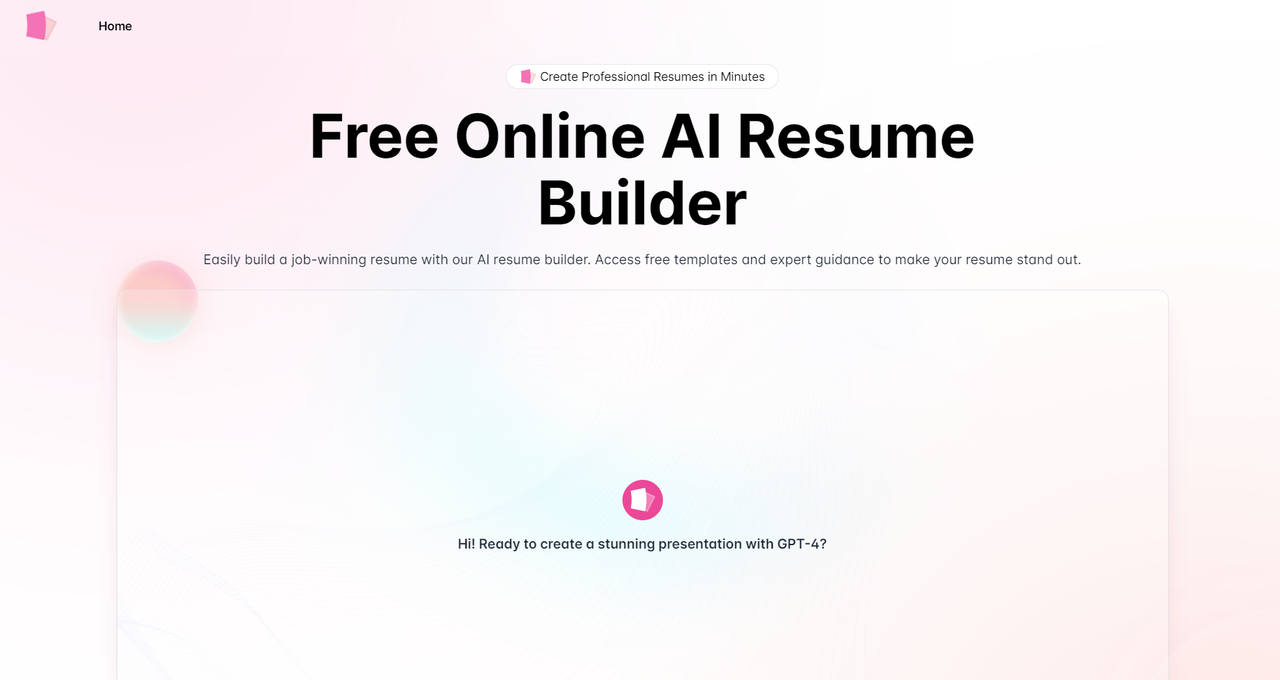 AIResumeBuilder.me https://airesumebuilder.me/